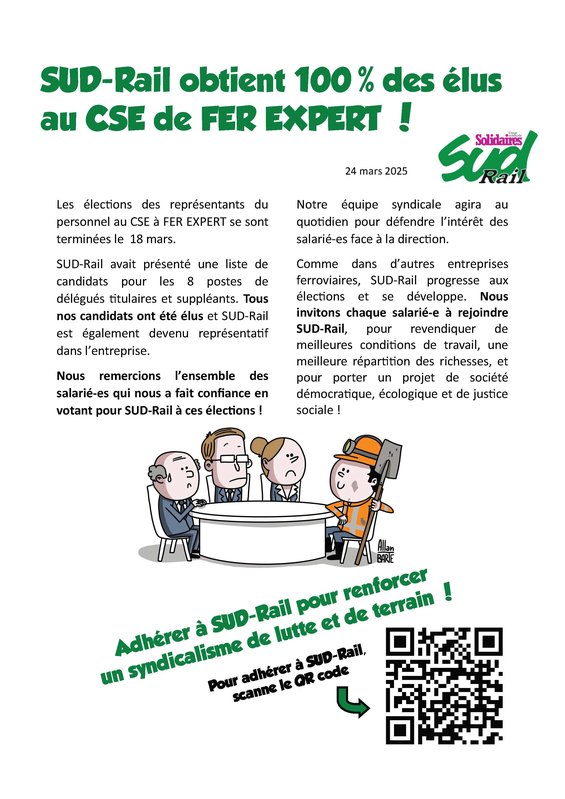 2025 - 03 - 24 - Résultats élections FER EXPERT