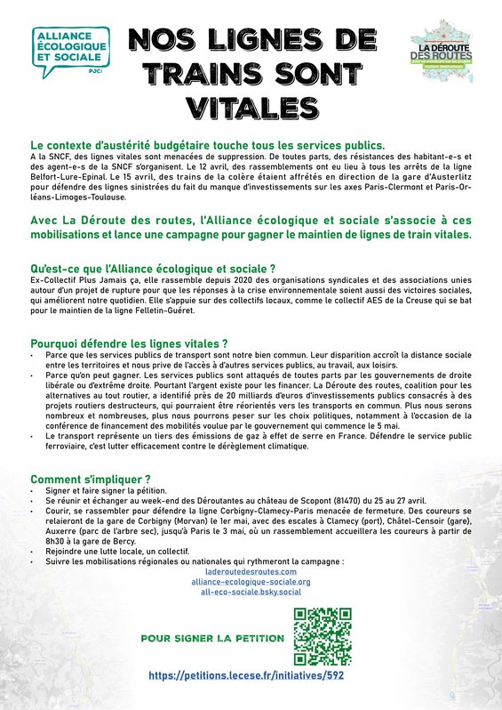 2025 - 04 - 24 - AES La Déroute des routes _1