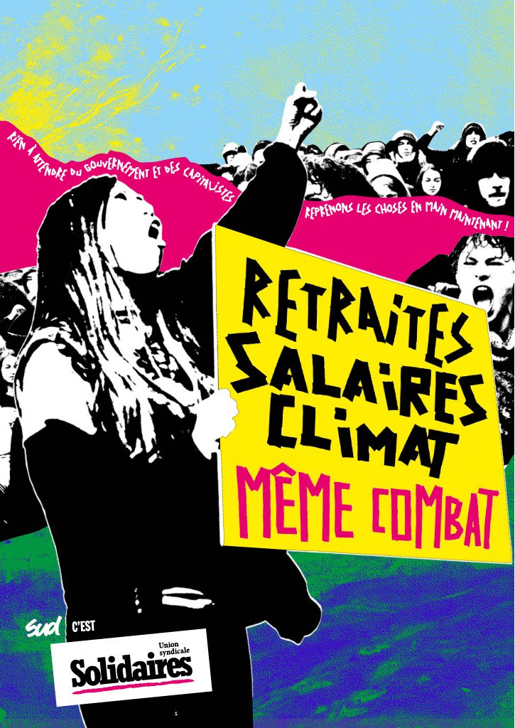retraite salaires climat, même combat !